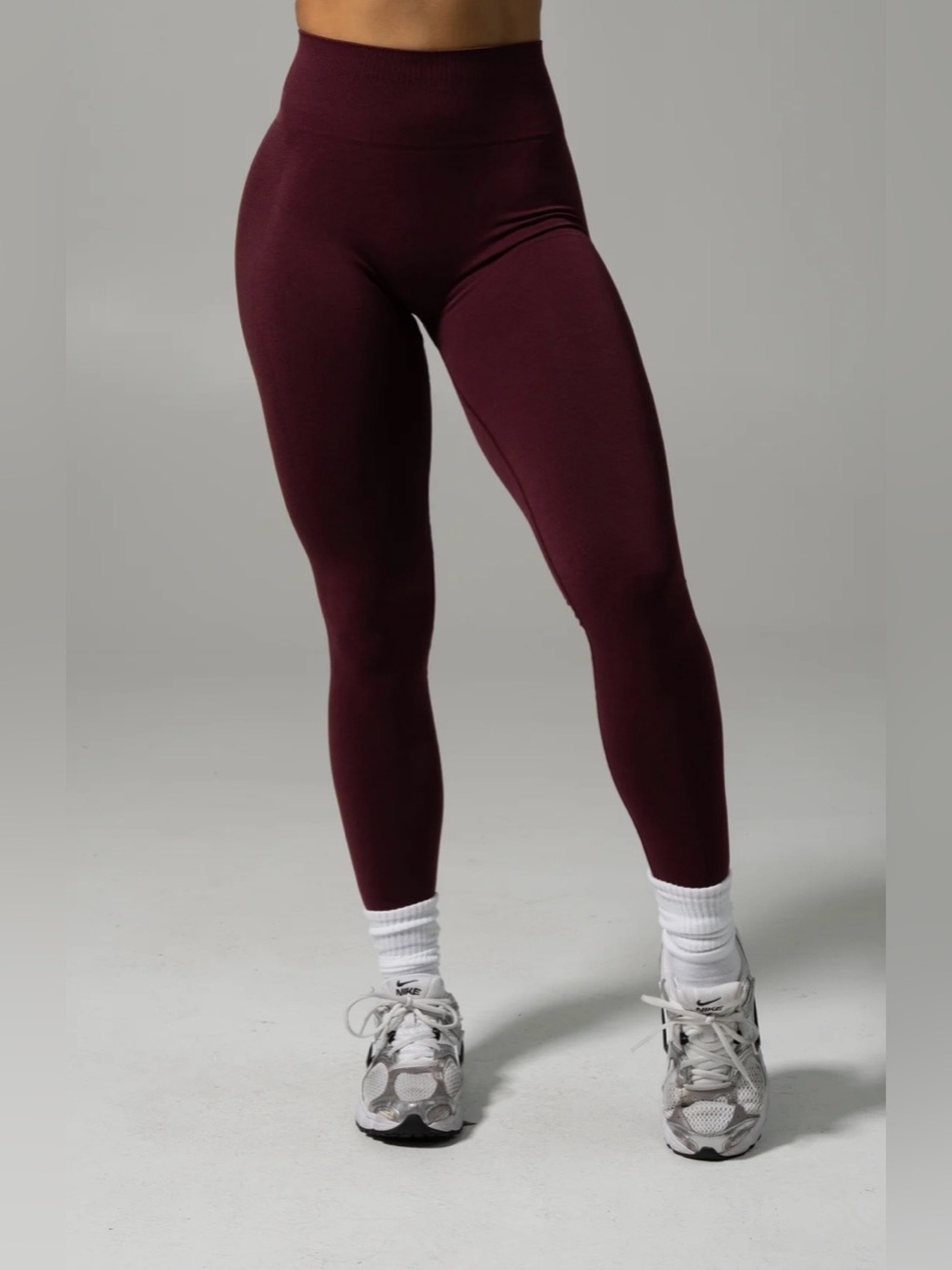 Alphalete PUMP HIGH RISE LEGGING Merlot size xs